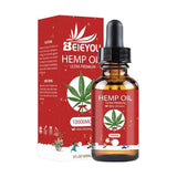 Organic Hemp Oil, 100% Natural Sleep Aid Anti Stress Hemp Extract Drops for Pain, Anxiety & Stress Relief, 3000mg Contains cbd