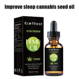 30ml 100% Organic Hemp CBD Oil 2000mg Bio-active Hemp Seeds Oil Extract Drop for Pain Relief Reduce Anxiety Better Sleep Essence