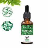 MO TULIP 30ml Essential Oils Organic Hemp Seed Oil 2000mg Herbal Drops Body Relieve Stress CBD Oil Skin Care Help Sleep