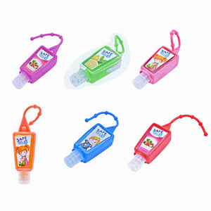 4PCS 30ML Reusable Mini Hand Sanitizer Fruit Scented Disposable No Clean Travel Portable Clean Moisturizing Safe Gel