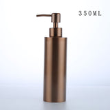 Hotel Shower Rose Gold 304 Stainless Steel Soap Dispenser Bathroom Hardware Hand Sanitizer Bottle Soap Dispenser Pump