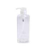 XZJJA 600ml Large Capacity Transparent Liquid Soap Dispensers Pump Bathroom Shower Shampoo Bottle Home Hand Sanitizer Container