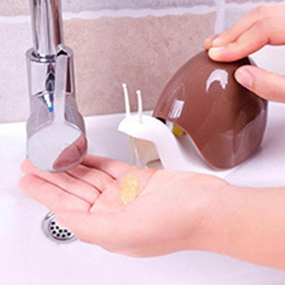 Snail Shape Soap Dispenser Cosmetics Bottles Bathroom Hand Sanitizer Shampoo Body Wash Lotion Bottle Empty Travel Bottle