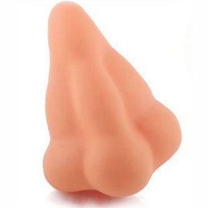 Fun Nose Shaped Bathroom Shower Wall Suction Hooks Sanitizer Gel Soap Dispenser