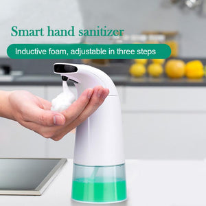 250ML Automatic Soap Dispenser Touchless Infrared Sensor Sanitizer Foam Induction Washer Kitchen Bathroom Cleaning Accessories