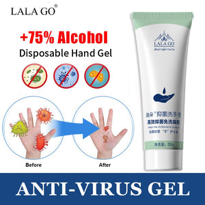 Anti Virus Alcohol Hand Sanitizer Anti Bacteria Moisturizing Aloe Vera Hand Wash Disinfectant Gel Disposable Soap Skin Care