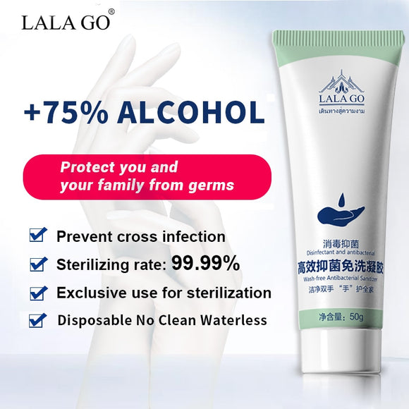 HEMEIEL 75% Alcohol Disposable Hand Sanitizer Gel Disinfecting Hand Wash Gel Anti Virus Bacteria Aloe Vera Hand Soaps Quick Dry