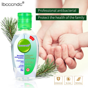 50ml Travel Portable Mini Hand Sanitizer for Kids Anti-Bacteria Moisturizing Disposable Waterless Hand Gel Handgel