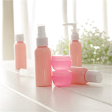 9PCS Creative Travel Portable Bottle Set for travel home accessories bathroom soap dispenser hand sanitize shower gel shampoo