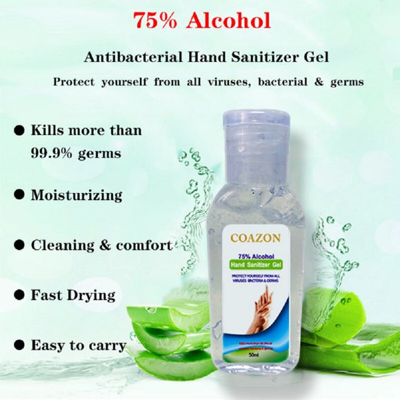 50ml Quick-drying Disinfecting Hand Wash Gel Disposable Hand Sanitizer No Wash