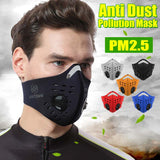 Masque Anti-poussière filtre Anti-Pollution Sport vélo vélo