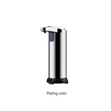 250Ml Automatic Liquid Soap Dispenser Sensor Touchless Stainless Steel Electroplated Sanitizer Dispensador for Bathroom Home