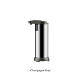 250Ml Automatic Liquid Soap Dispenser Sensor Touchless Stainless Steel Electroplated Sanitizer Dispensador for Bathroom Home