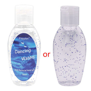 60ml Travel Portable Mini Hand Sanitizer Anti-Bacteria Moisturizing Fruit-Scented Disposable No Clean Waterless Clear Bottle Sha