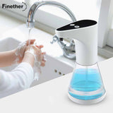 480ml Automatic Touchless Soap Dispenser Shower ABS Liquid Dispenser Gel Shampoo Washing Lotion Liquid Soaps Sanitizer