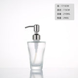 Clear Glass Soap Dispenser with Soap Pump Gold Hand Liquid Soap Saver  Hand Sanitizer Holder  Glass Lotion Dispenser