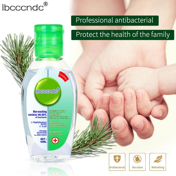 50ml Instant Hand Sanitizer Hand Sanitizer Gel Antibacterial Anti-bacteria Disposable No Clean Waterless Hand Sanitizer