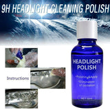 10/30ML Car Headlight Repair Coating Solution Repair Kit Oxidation Rearview Coating Headlight Polishing Anti-scratch Liquid