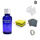 10/30ML Car Headlight Repair Coating Solution Repair Kit Oxidation Rearview Coating Headlight Polishing Anti-scratch Liquid