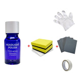 30ML Car Headlight Repair Coating Solution Repair Kit Oxidation Rearview Coating Headlight Polishing Anti-scratch Liquid